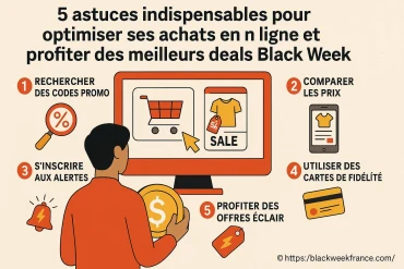 5 astuces indispensables pour optimiser ses achats en ligne pendant la Black Week