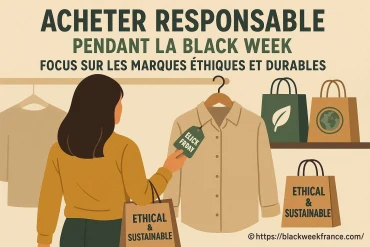 Acheter responsable pendant la Black Week : quelles marques éthiques et durables suivre ?